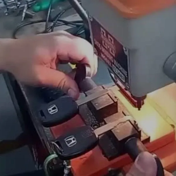 Chave codificada de veículo Honda