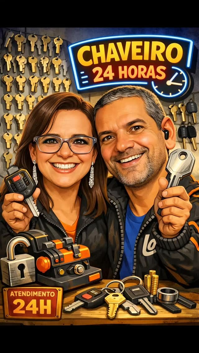 Equipe da Cia das Chaves